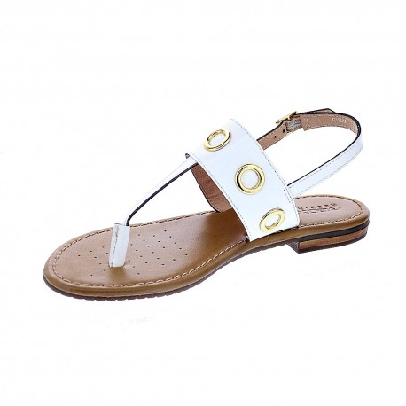 Sandalias Geox zapatos Mujer modelo Sozy Blanco 