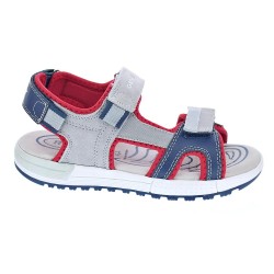Sandalias Geox zapatos Niño modelo Alben Gris  2
