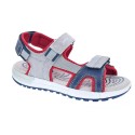 Sandalias Geox zapatos Niño modelo Alben Gris 
