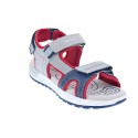 Sandalias Geox zapatos Niño modelo Alben Gris 