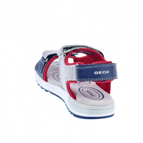 Sandalias Geox zapatos Niño modelo Alben Gris 