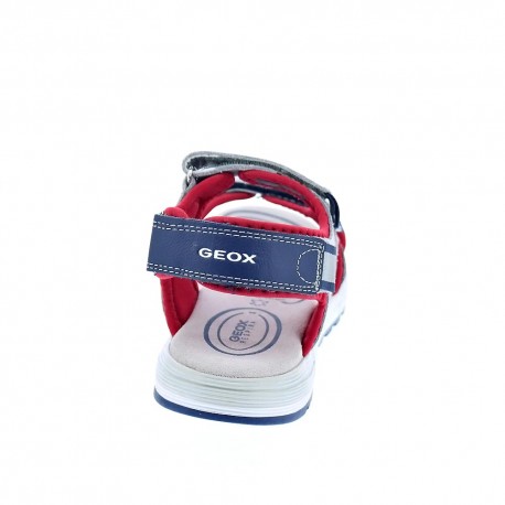 Sandalias Geox zapatos Niño modelo Alben Gris 