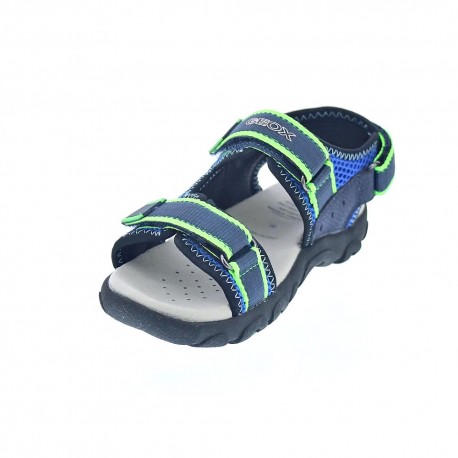 Sandalias Geox zapatos Niño modelo Strada Azul 