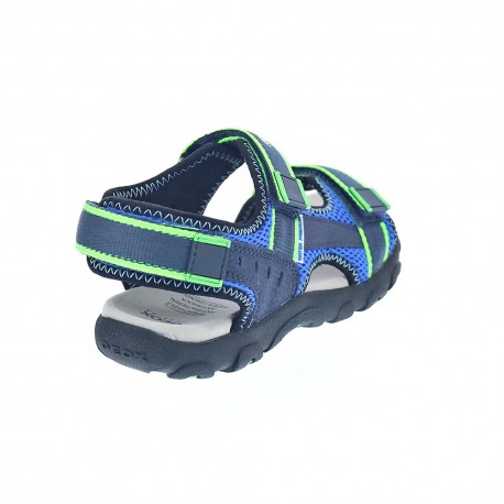 Sandalias Geox zapatos Niño modelo Strada Azul 