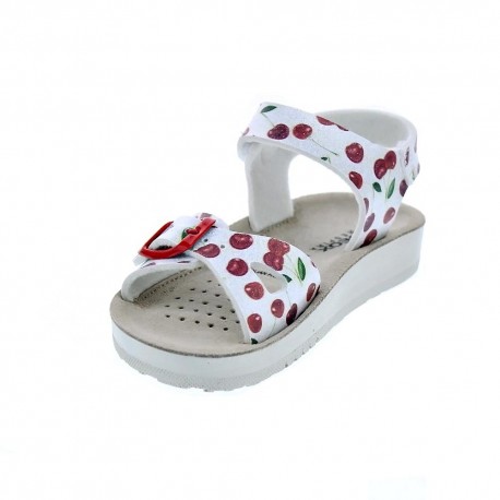 Sandalias Geox zapatos Niña modelo Costarei Plata 