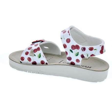 Sandalias Geox zapatos Niña modelo Costarei Plata 