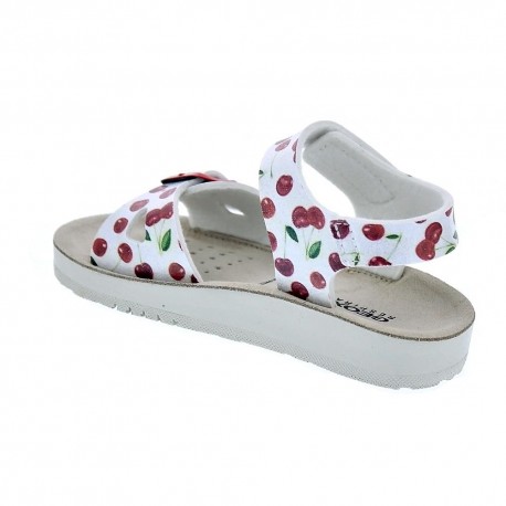 Sandalias Geox zapatos Niña modelo Costarei Plata 