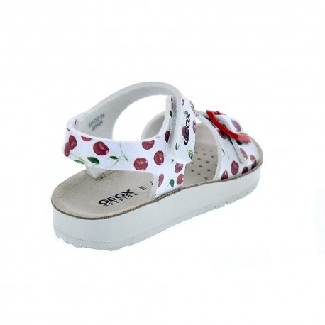 Sandalias Geox zapatos Niña modelo Costarei Plata 