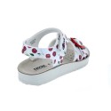 Sandalias Geox zapatos Niña modelo Costarei Plata 