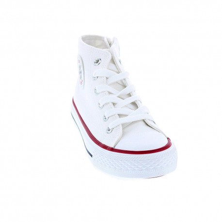 Zapatillas botas Chika10 zapatos Niño modelo City Kids 02 Blanco 