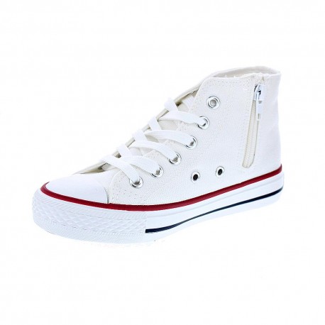 Zapatillas botas Chika10 zapatos Niño modelo City Kids 02 Blanco 