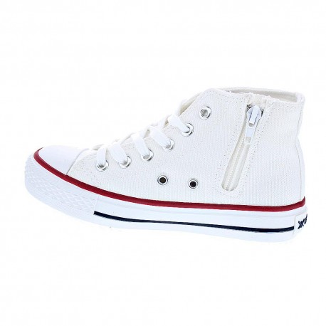 Zapatillas botas Chika10 zapatos Niño modelo City Kids 02 Blanco 