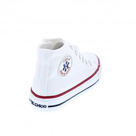 Zapatillas botas Chika10 zapatos Niño modelo City Kids 02 Blanco 