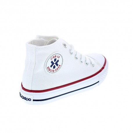 Zapatillas botas Chika10 zapatos Niño modelo City Kids 02 Blanco 