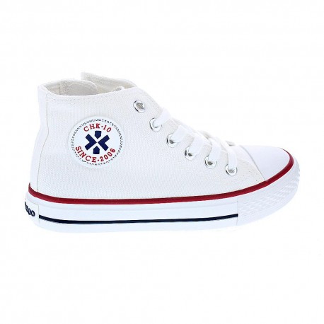 Zapatillas botas Chika10 zapatos Niño modelo City Kids 02 Blanco 