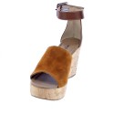 Sandalias Nero Giardini zapatos Mujer modelo 2411 326 Marrón 