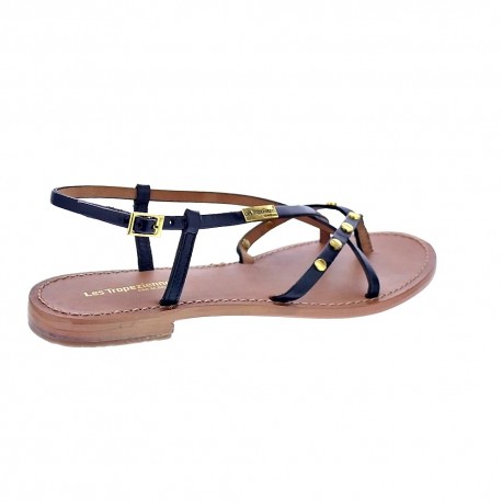 Sandalias Les Tropeziennes zapatos Mujer modelo Monaclou Negro 