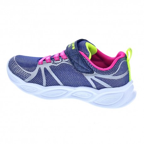 Zapatillas Skechers zapatos Niña modelo Shimmer Beams Azul 