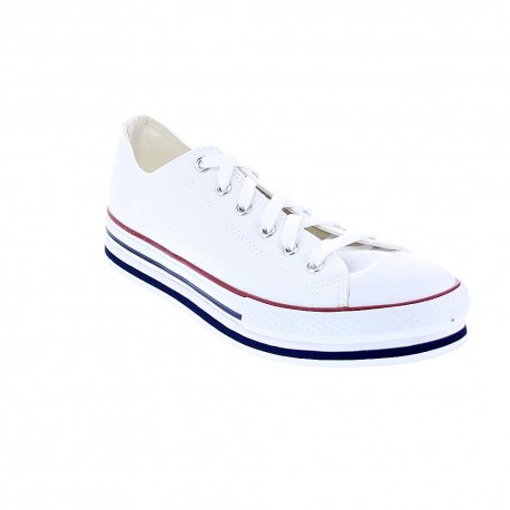 Zapatillas Converse zapatos Niña modelo Cuck Taylor All Star Eva Blanco 