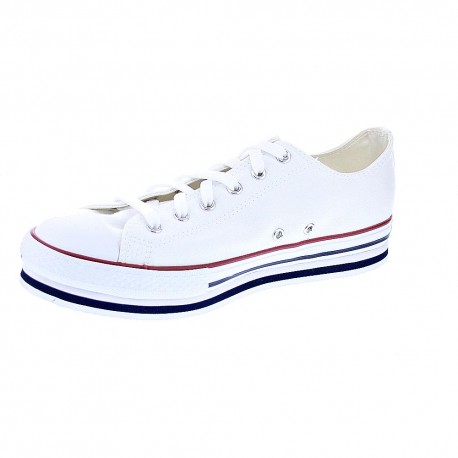 Zapatillas Converse zapatos Niña modelo Cuck Taylor All Star Eva Blanco 