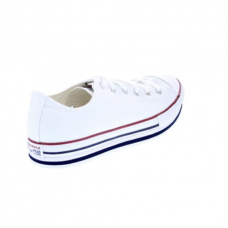 Zapatillas Converse zapatos Niña modelo Cuck Taylor All Star Eva Blanco 