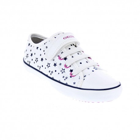 Zapatillas Geox zapatos Niña modelo Gisli Blanco 