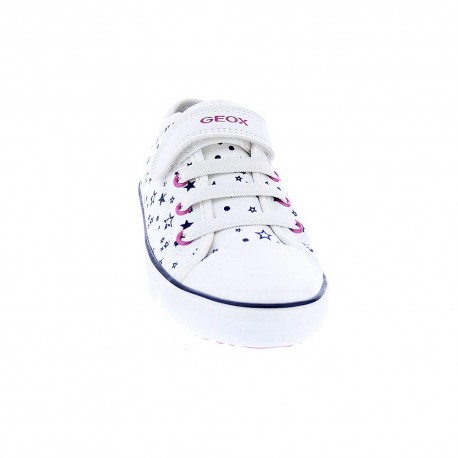 Zapatillas Geox zapatos Niña modelo Gisli Blanco 