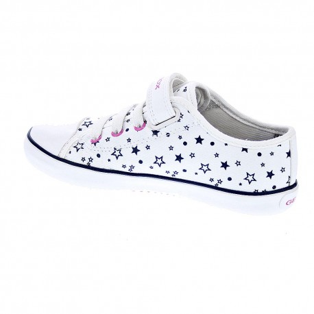 Zapatillas Geox zapatos Niña modelo Gisli Blanco 
