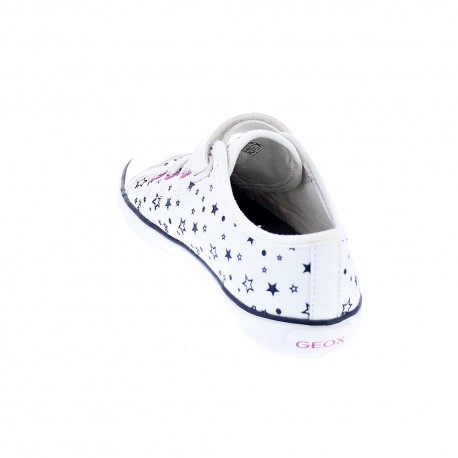 Zapatillas Geox zapatos Niña modelo Gisli Blanco 