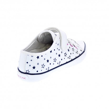 Zapatillas Geox zapatos Niña modelo Gisli Blanco 