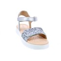 Sandalias Geox zapatos Niña modelo Coralie Plata 