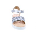 Sandalias Geox zapatos Niña modelo Coralie Plata 