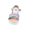 Sandalias Geox zapatos Niña modelo Coralie Plata 
