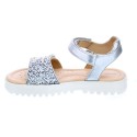 Sandalias Geox zapatos Niña modelo Coralie Plata 