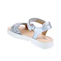 Sandalias Geox zapatos Niña modelo Coralie Plata 
