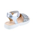 Sandalias Geox zapatos Niña modelo Coralie Plata 