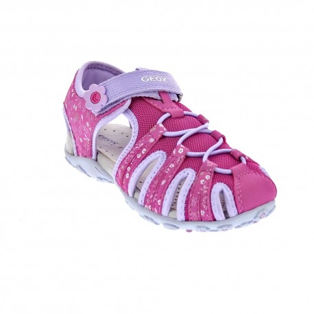 Sandalias Geox zapatos Niña modelo Roxanne Rosa 