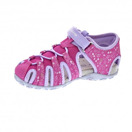 Sandalias Geox zapatos Niña modelo Roxanne Rosa 