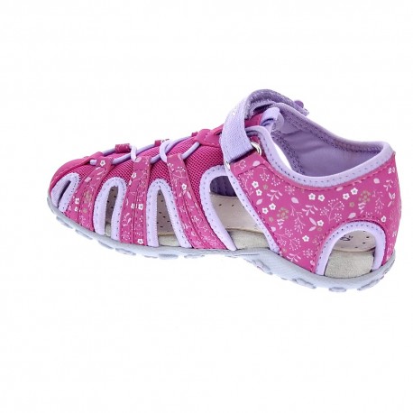 Sandalias Geox zapatos Niña modelo Roxanne Rosa 