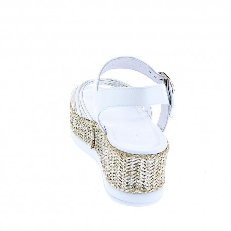 Sandalias Nero Giardini zapatos Mujer modelo 5681 707 Blanco 