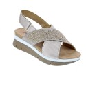 Sandalias Imac zapatos Mujer modelo 708420 Beige 