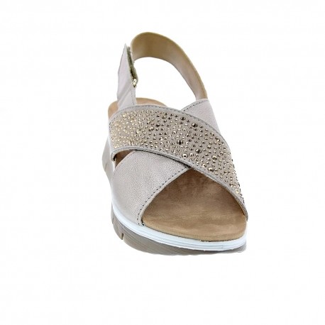 Sandalias Imac zapatos Mujer modelo 708420 Beige 