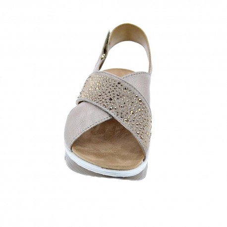Sandalias Imac zapatos Mujer modelo 708420 Beige 