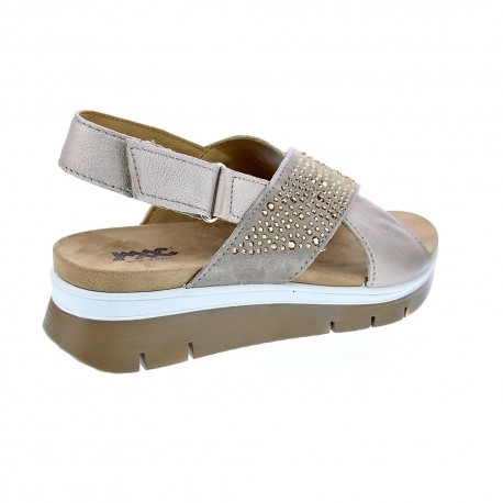 Sandalias Imac zapatos Mujer modelo 708420 Beige 