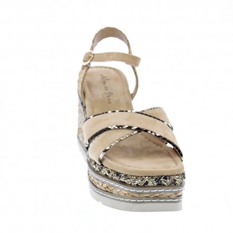 Sandalias Alma en Pena zapatos Mujer modelo V21501 Beige 