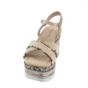 Sandalias Alma en Pena zapatos Mujer modelo V21501 Beige 