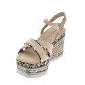 Sandalias Alma en Pena zapatos Mujer modelo V21501 Beige 