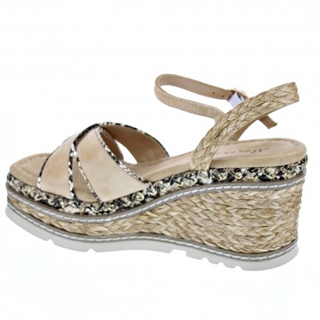 Sandalias Alma en Pena zapatos Mujer modelo V21501 Beige 