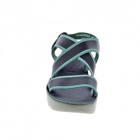Sandalias Fly London zapatos Mujer modelo Yaze Verde 