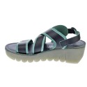 Sandalias Fly London zapatos Mujer modelo Yaze Verde 